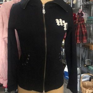 Harley Davidson sweat shirt jacket